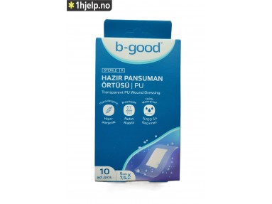 Plasterkompress b-good 5*7,5 cm