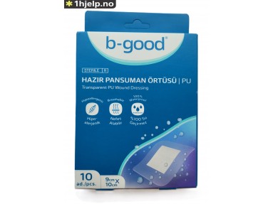 Plasterkompress b-good 9*10 cm