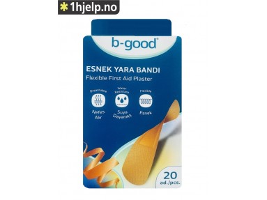 Fleksibel vanntette plaster B-GOOD 20 stk