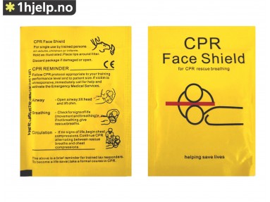 10 stk CPR ansiktsduk