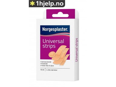 Universal strips plaster 18stk, 4str