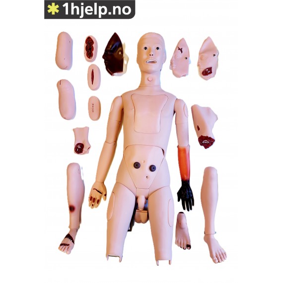 Full Functions Trauma Sykepleie Manikin