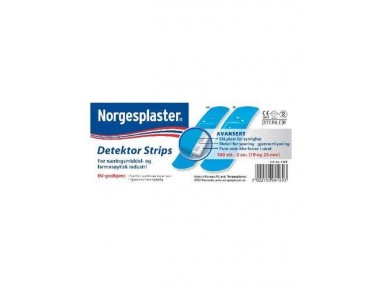 Norgesplaster Detektor  100 strips