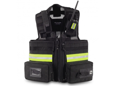 Svart førstehjelpsvest 54 x 59 x 3,5 L-XL